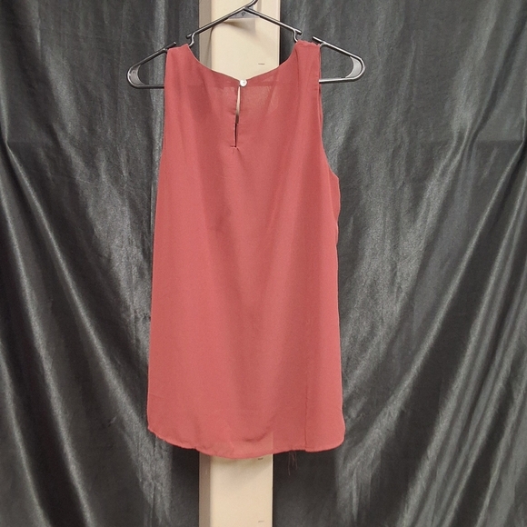 Elegant Sleeveless Top in Rust - Picture 5 of 7